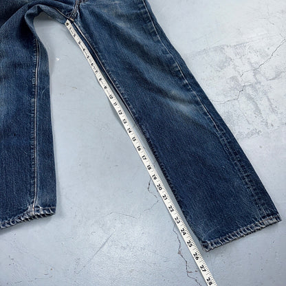 Levis 501 Big E Vintage 60s Redline Selvedge USA XX 1960s Jeans 66 Act 23x26