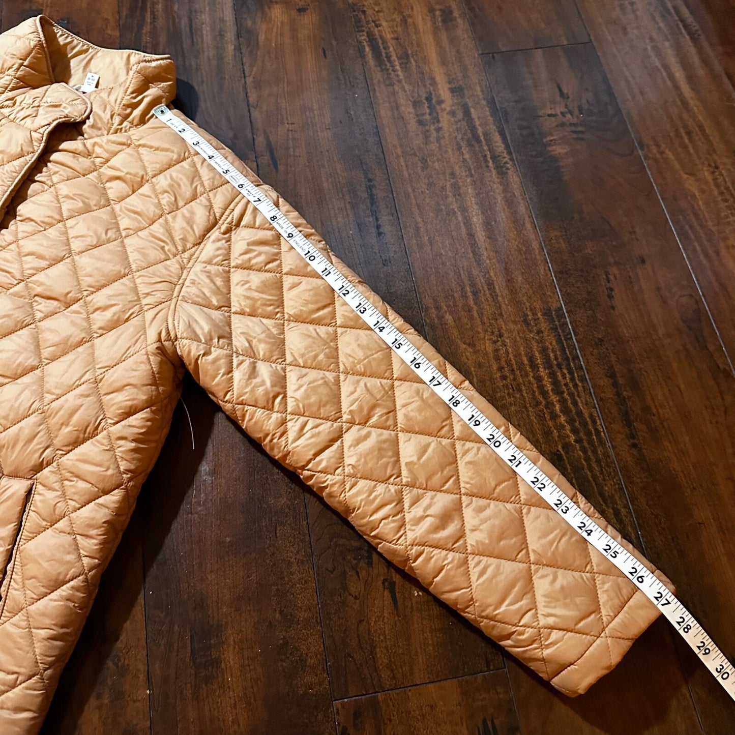 Time & Tru Misses Size M Peach Barn Jacket Beige Brown