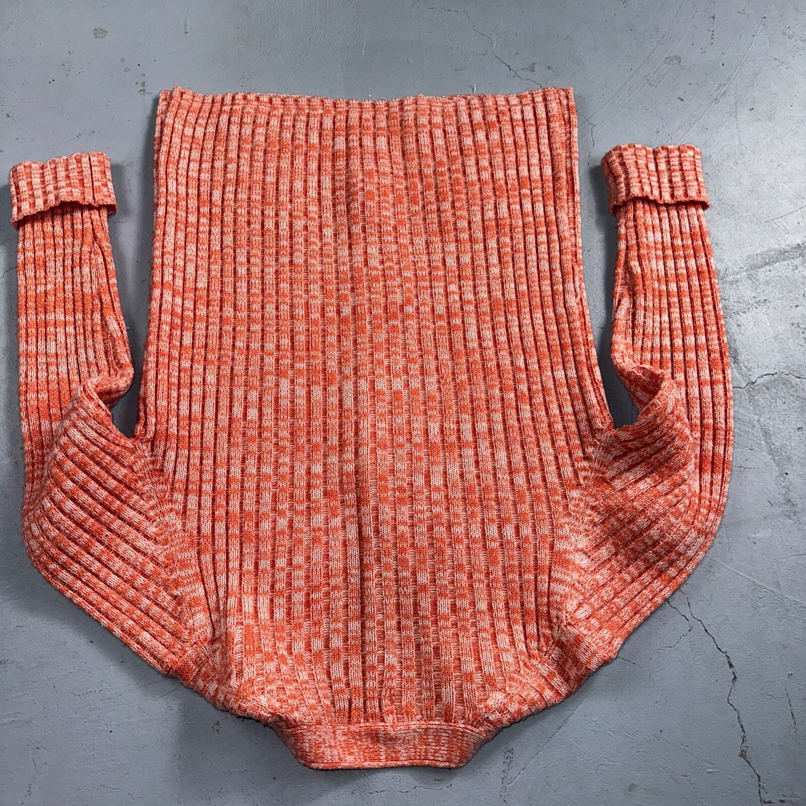 Vintage Montgomery Ward Pink Knit Cardigan Women’s 70s 80s Korea Acrylic