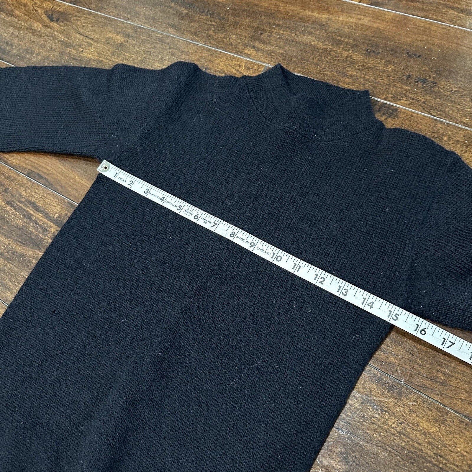 Vintage WW2 WWII USN Navy Deck Watch Wool Sailor's Sweater 1940s 40s Knit Rare