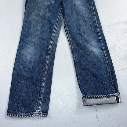 Levis 501 Big E Vintage 60s Redline Selvedge USA XX 1960s Jeans 66 Act 23x26