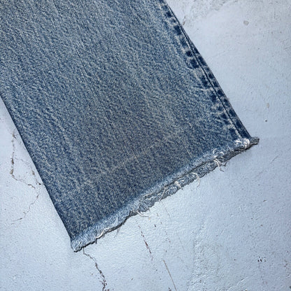 Levis 501 Vintage 80s Redline Selvedge USA XX Jeans Light Wash 524 Act 25x29