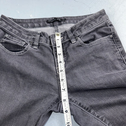 Prana Women's Size 2/26 Black Skinny Dark Wash Cotton Blend Stretch Denim Jeans