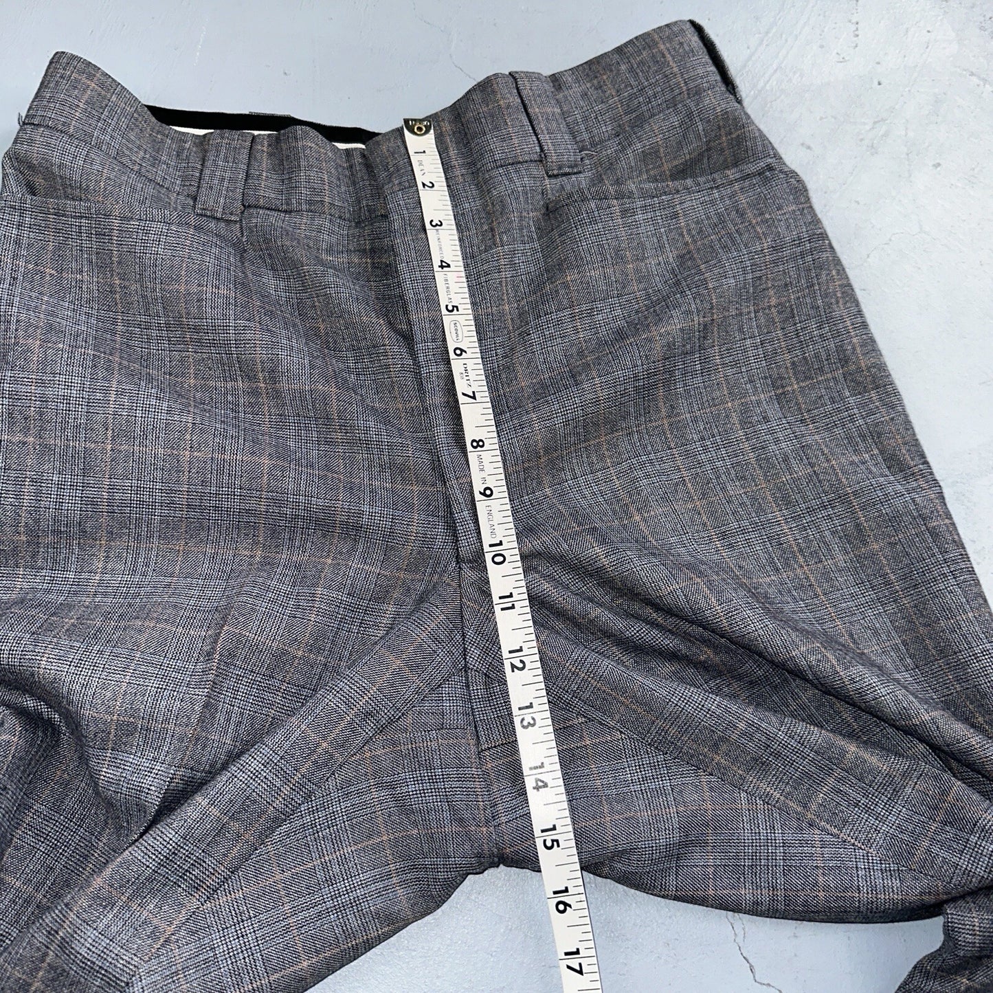 VTG Mens 3 PC Suit 42 Jacket Coat Pants Vest Plaid Rockabilly 70s 1970s Brown