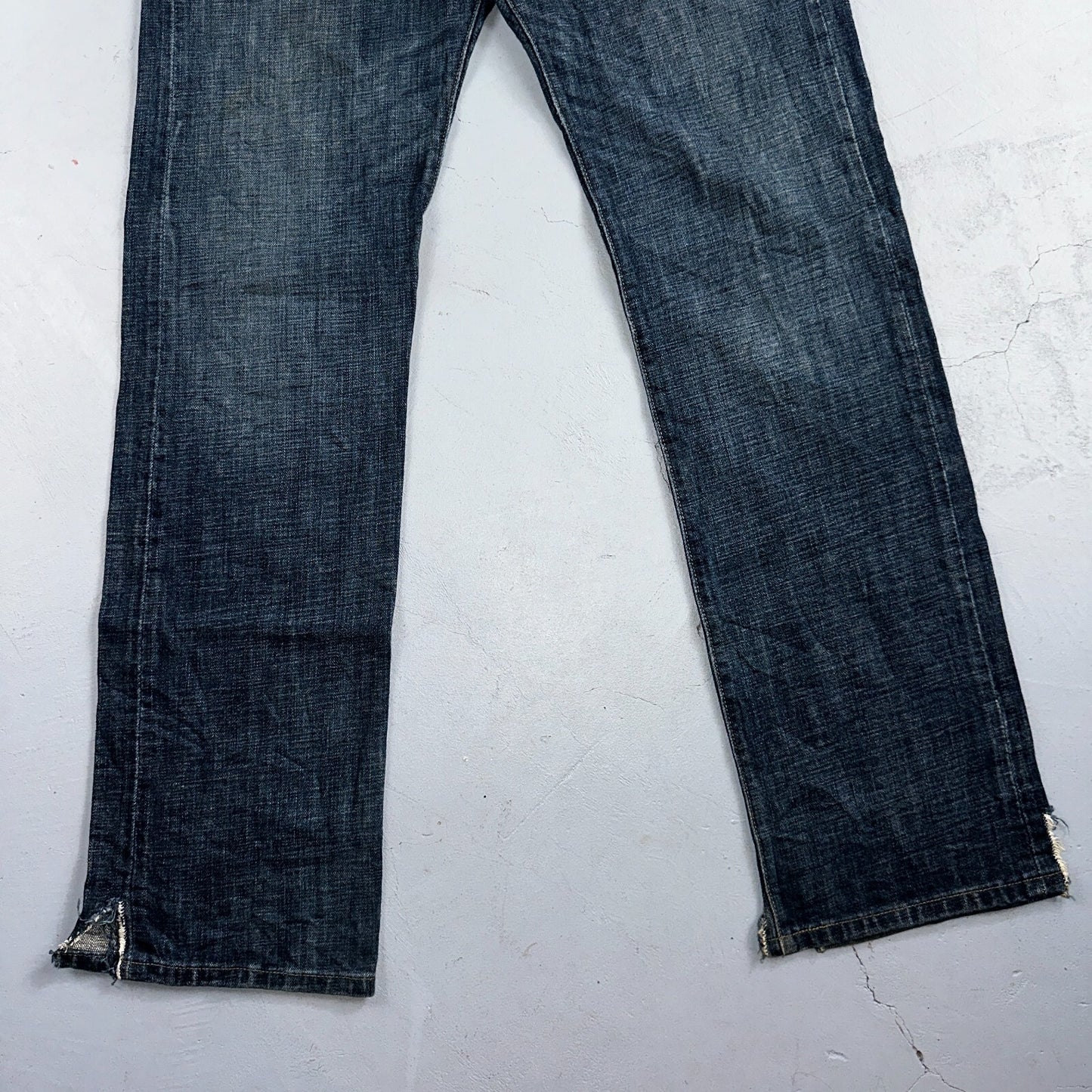 Levis 501 Vintage Y2K XX Straight Leg Jeans Blue Med Wash 33x34 Act 34x32