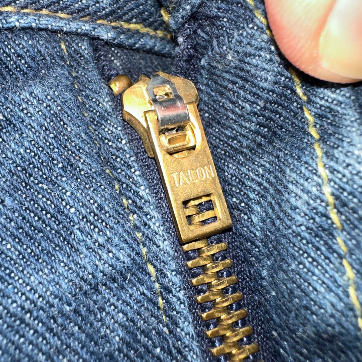 Lee VTG 70s Riders Denim Boot Cut Flare Jeans USA 33x35 Dark Wash Cowboy 1970s