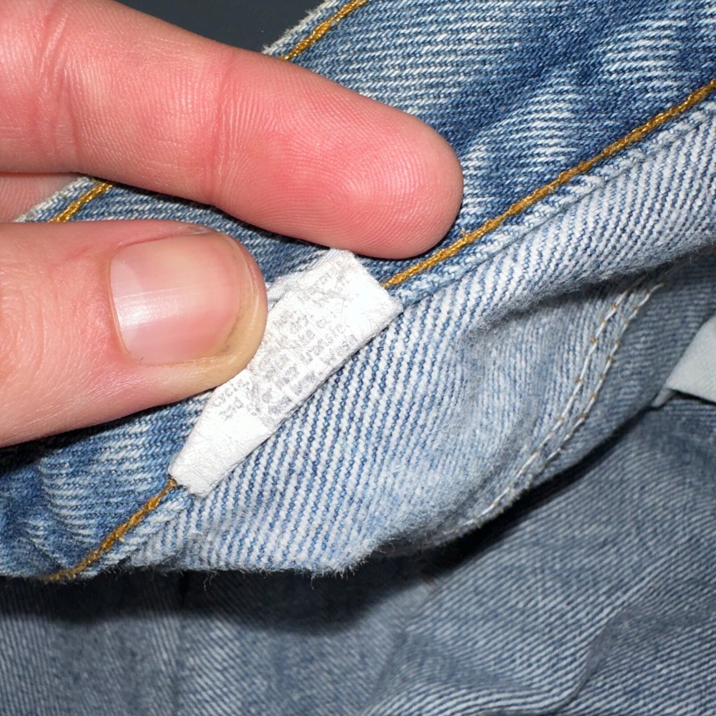 Vintage Womens Levis 29501 0115 Med Wash High Rise 501 Mom Jeans USA 38x28