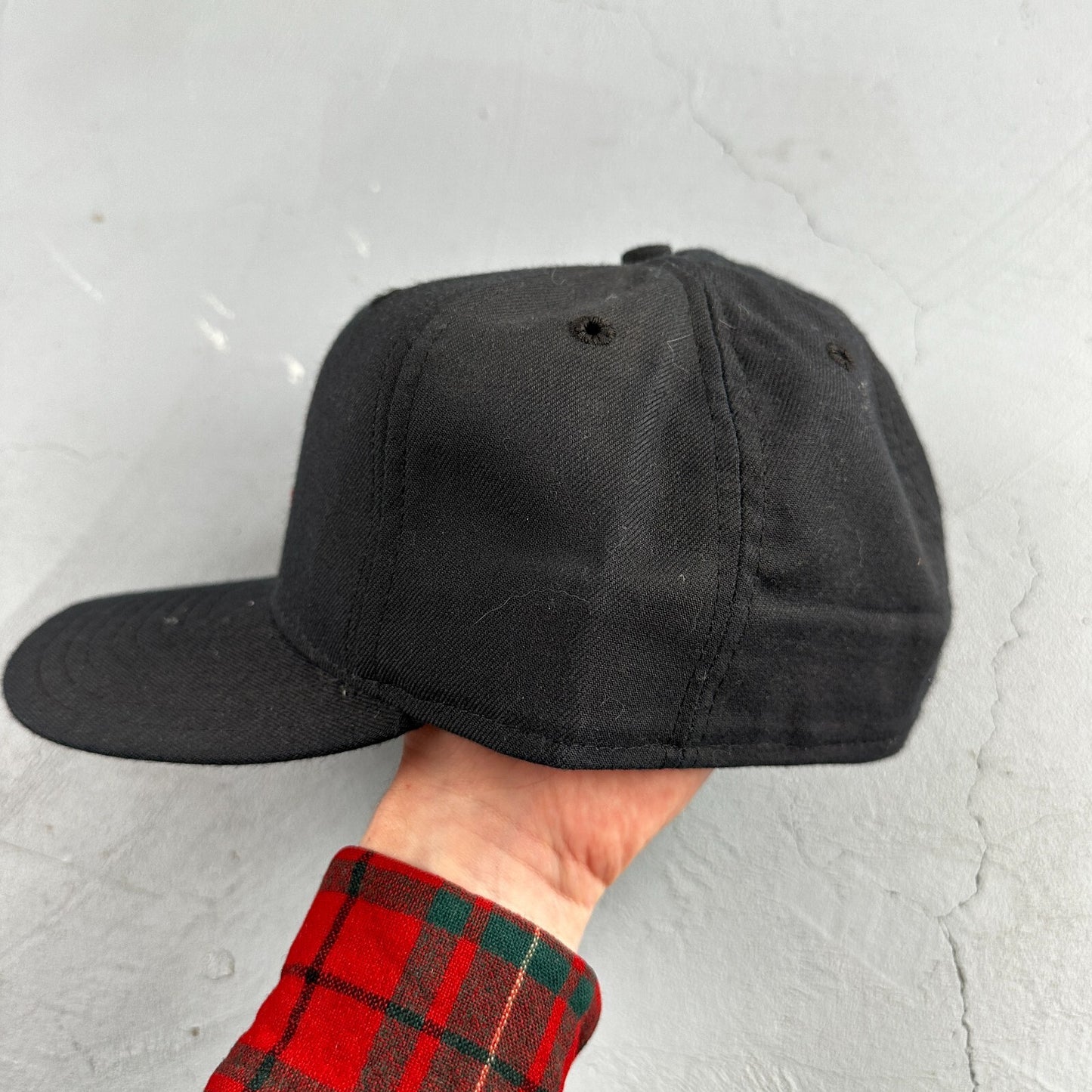 LC New Era USA MLB Fitted 7 1/2 Hat Major League Professional Baseball VTG Pro