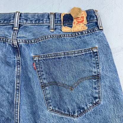 Levis 501 Y2K XX Straight Leg Jeans Blue VTG Light Wash 40x32 Act 40x30