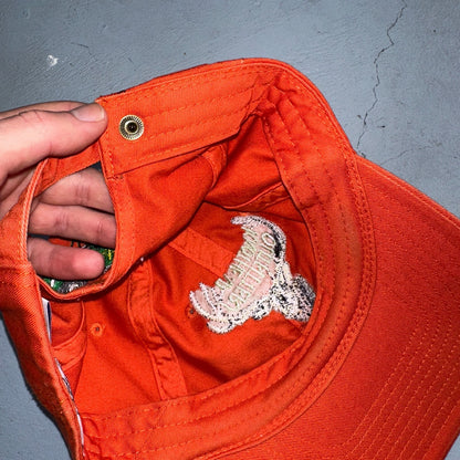 Champion Deer Vintage Trucker Hat Knothead Outfitter Hunting Orange Baseball