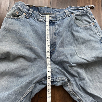 Levis 550 Jeans VTG Womens High Rise Light Wash Relaxed 90s USA 31x29