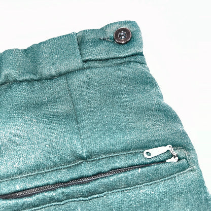 Vintage 1960s Othmar Schneider Sears Roebuck Green Ski Pants Sz S Snow 60s
