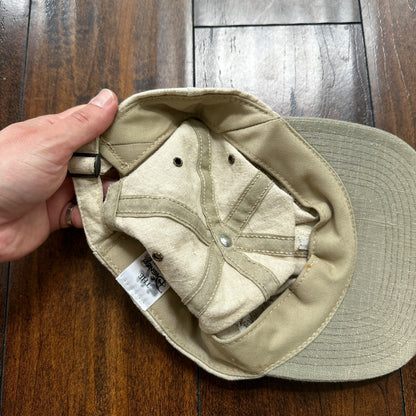 Disney Winnie Pooh and Friends Piglet VTG Hat Cap Snapback 90s USA Beige