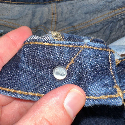 Levis 501 Y2K XX Straight Leg Jeans Blue VTG Dark Wash 34x32 Act 30x28