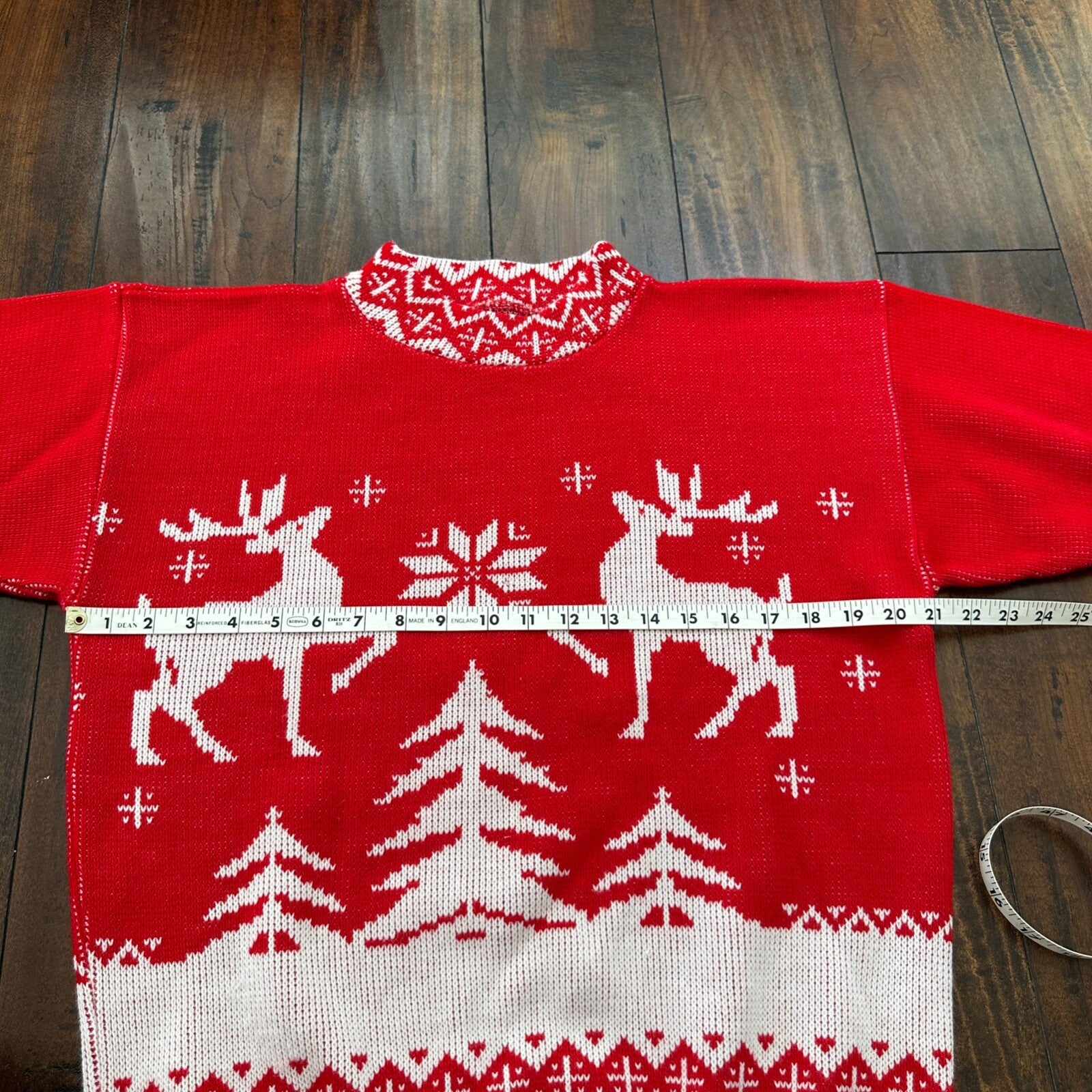 VTG Christmas Reindeer Sweater Worthington Woman’s Ugly Christmas Cute 80s