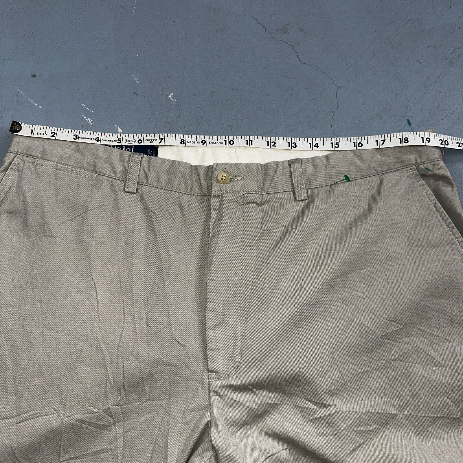 Polo Ralph Lauren Pants Mens 40x29 Brown Prospect Workwear Causal Preppy 38x25