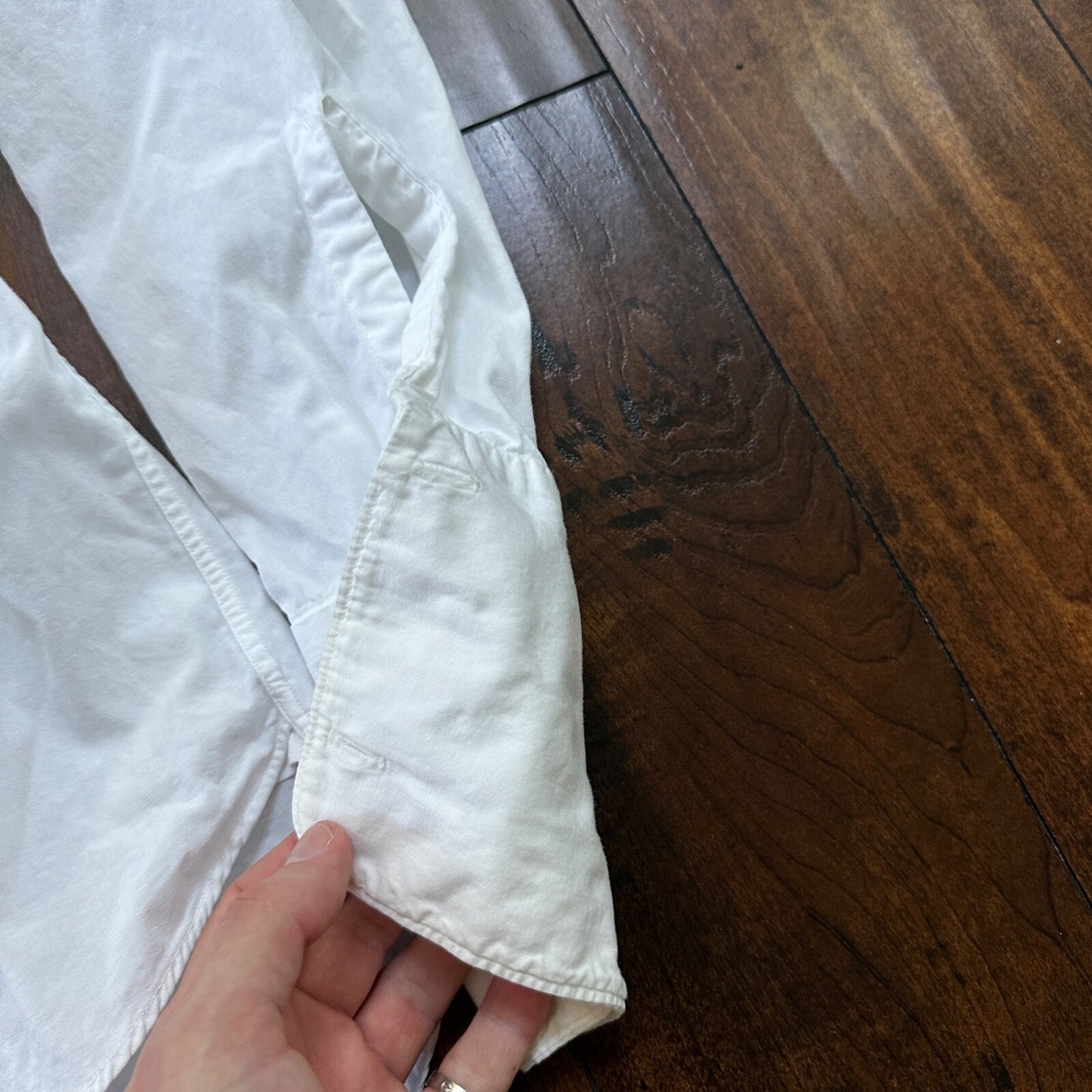 Vintage Van Heusen Century 300 Men's Button Up Dress Shirt Size 15 1960s 60s