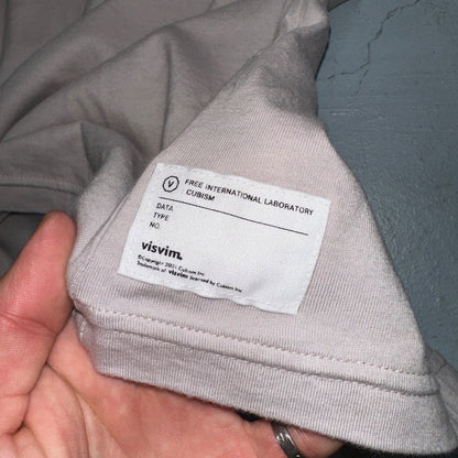 Visvim NWT V-Neck S/S Luxsic Light Purple Small 100% Authentic T Shirt Rare