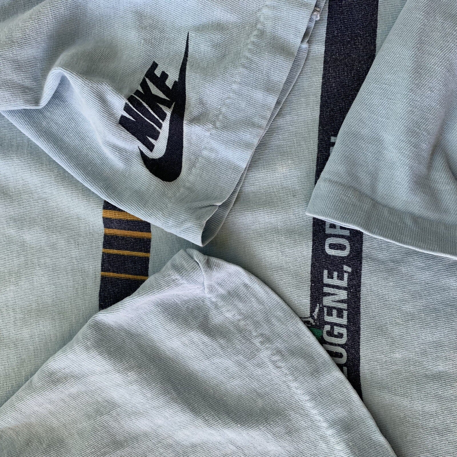 Vintage Nike T Shirt Mens 1979 Pre Trail Run Prefontaine Tee 70s Pinwheel Geisha