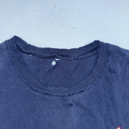 Rat Hole Auto Body Traditional Paint VTG T Shirt Thrashed Distressed Cars Promo