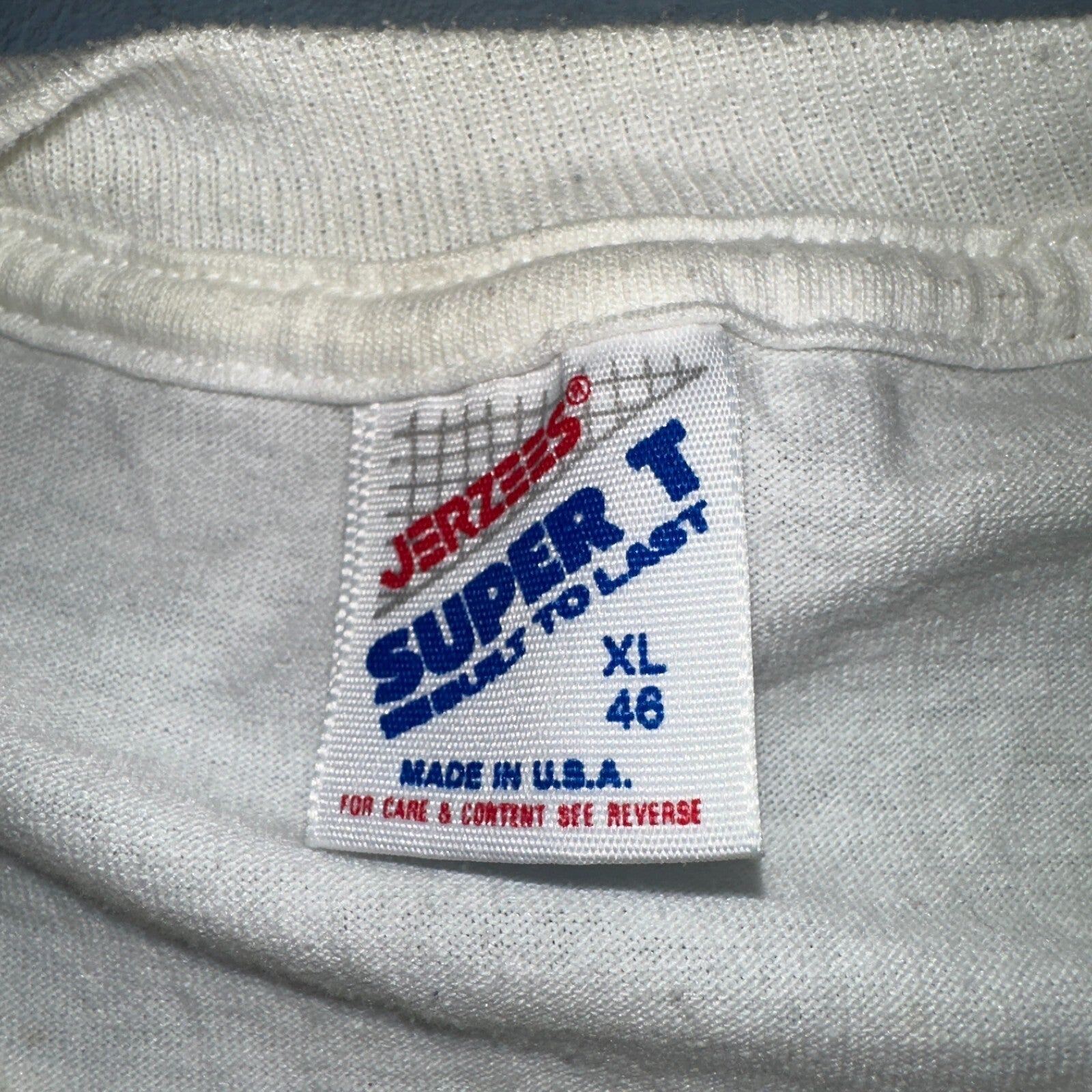 Blast For The Past Jerzees 80s VTG T Shirt Car Back To Future 1980s Graphic Art