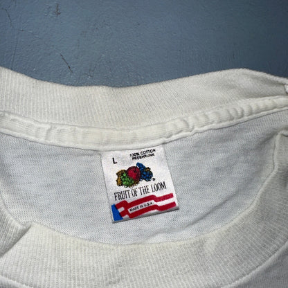 BMC Computer Software VTG T Shirt FOTL 90s Nerd Science PC Flags International