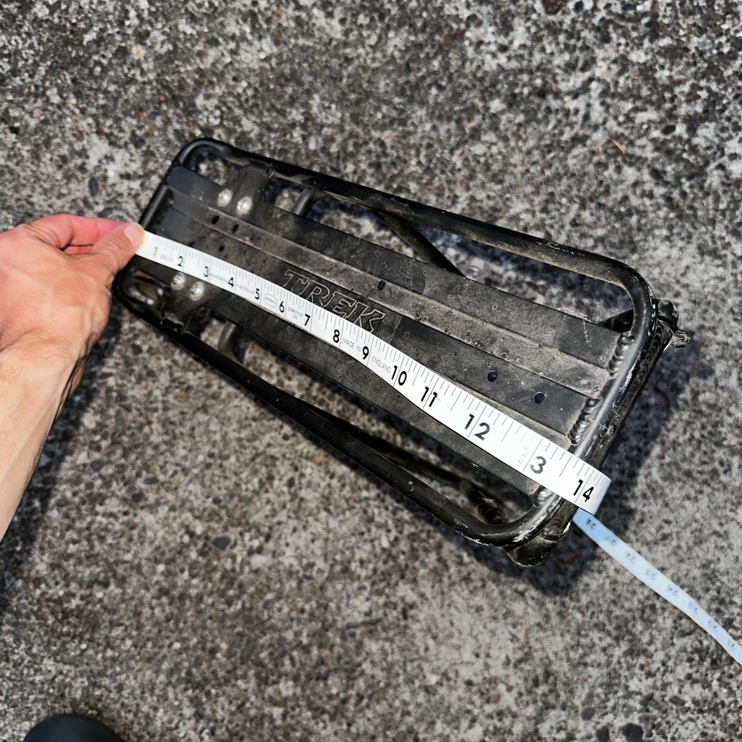 Trek Interchange Rear Cargo Rack Alloy Road Mountain Touring Bike License Plate