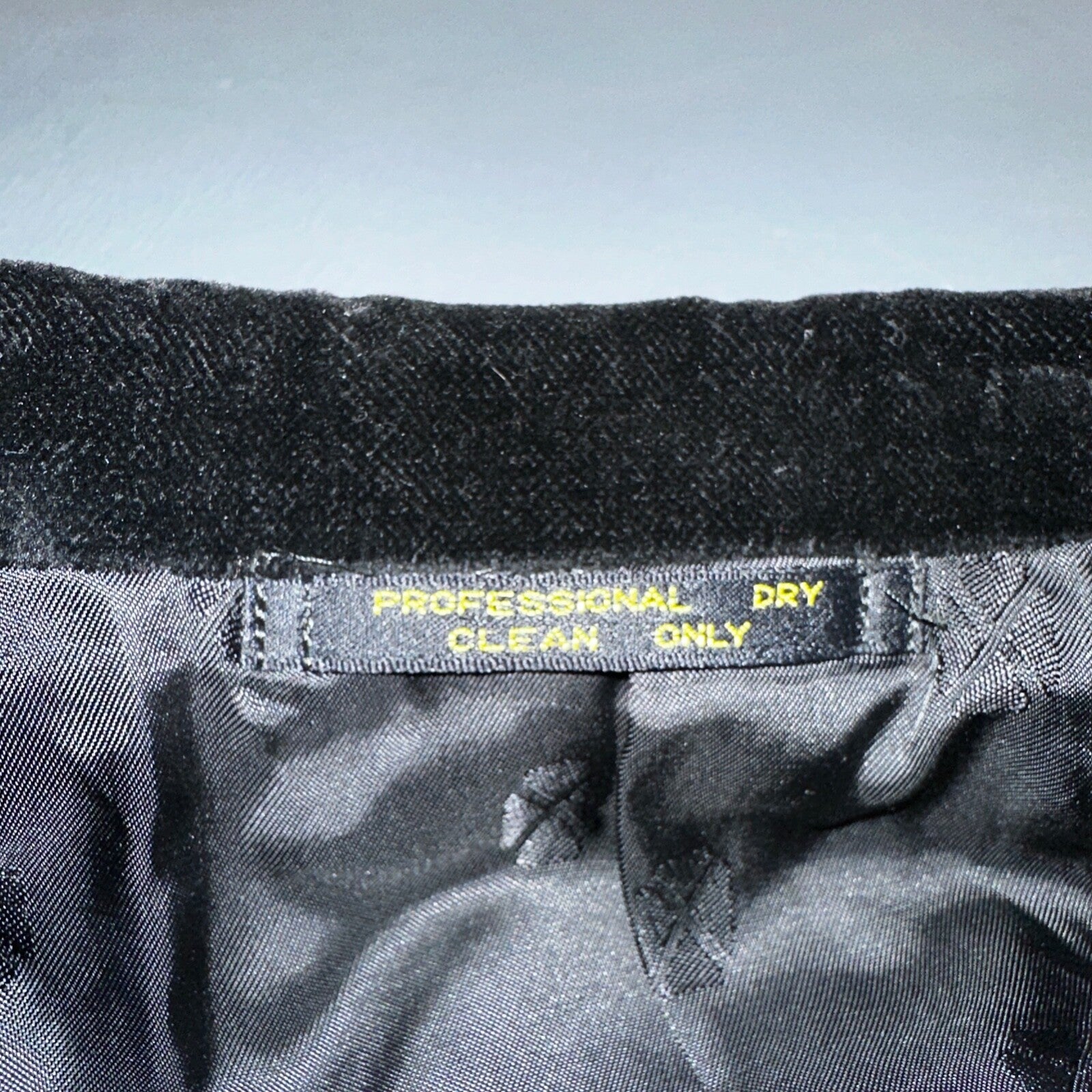 VTG Mens Suit 40 Jacket Coat 1970s Rockabilly 60s 70s USA Cotton Velour Horses