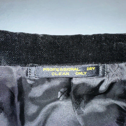 VTG Mens Suit 40 Jacket Coat 1970s Rockabilly 60s 70s USA Cotton Velour Horses