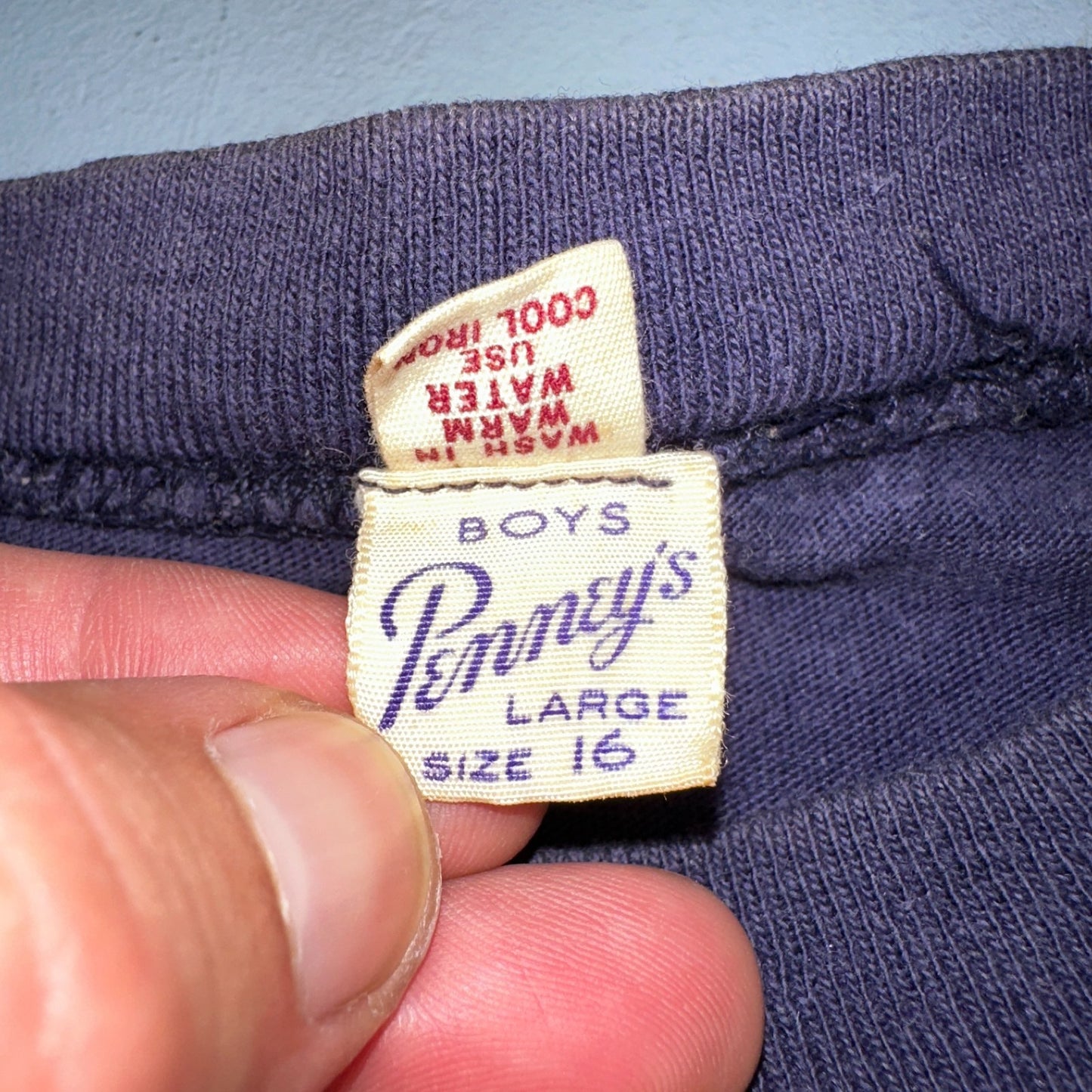 VTG Penneys Novelty Boys T Shirt Size 16 1950s Black Panther Rockabilly Sukajan