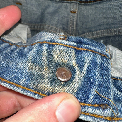 Levis 646 Vintage 70s USA Orange Tab Bootcut Flare Blue Bell Bottom Jeans 29x33