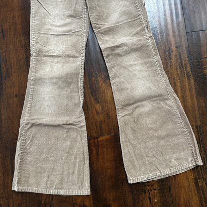 VTG Levi's 684 Corduroy Pants Bell Bottom USA 28x29 Boot Cut 1970s 70s Brown