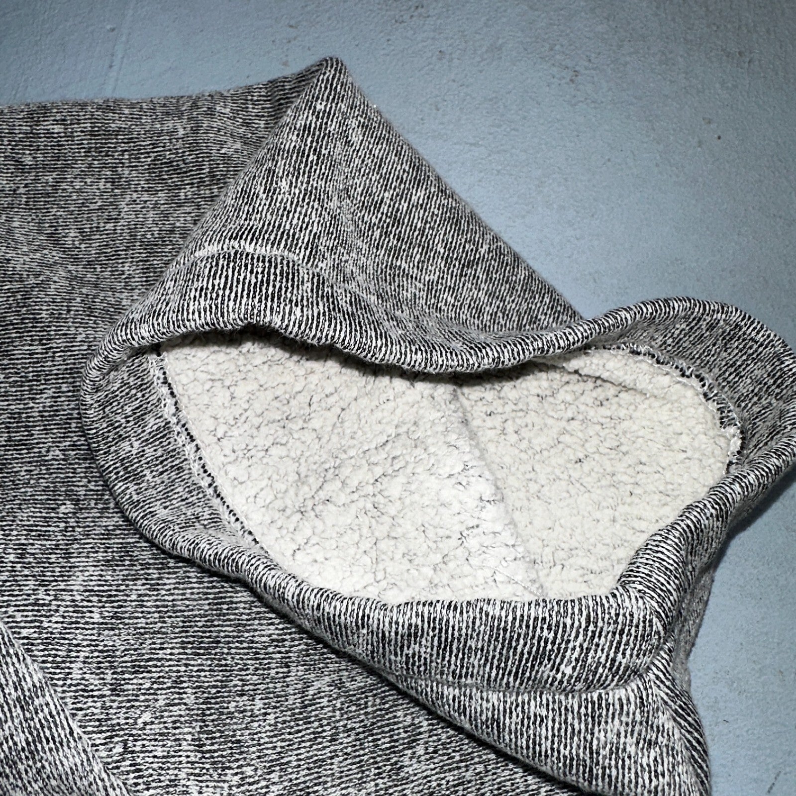 Gray 1970s VTG Crew Neck Sweatshirt Short Sleeve Heather Rockabilly 60s 70s