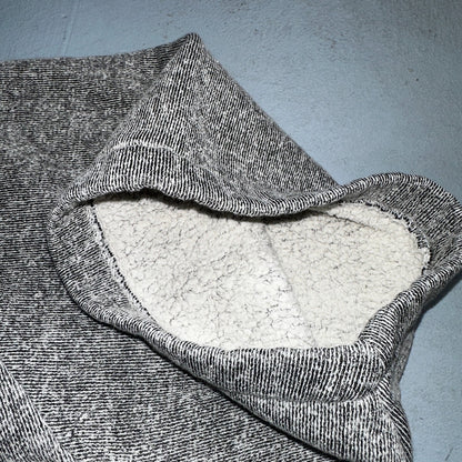 Gray 1970s VTG Crew Neck Sweatshirt Short Sleeve Heather Rockabilly 60s 70s