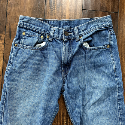 Levis 514 Womens Jeans 16 Reg Straight Leg Denim Flat Front Vintage Y2K 28x28