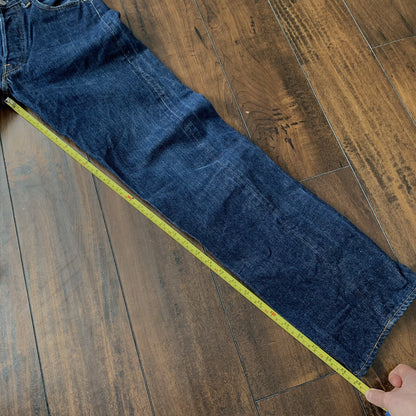 Levis 501 XX Big E Vintage 60s Redline Selvedge Denim Jeans DARK 29x34 Ac 27x30