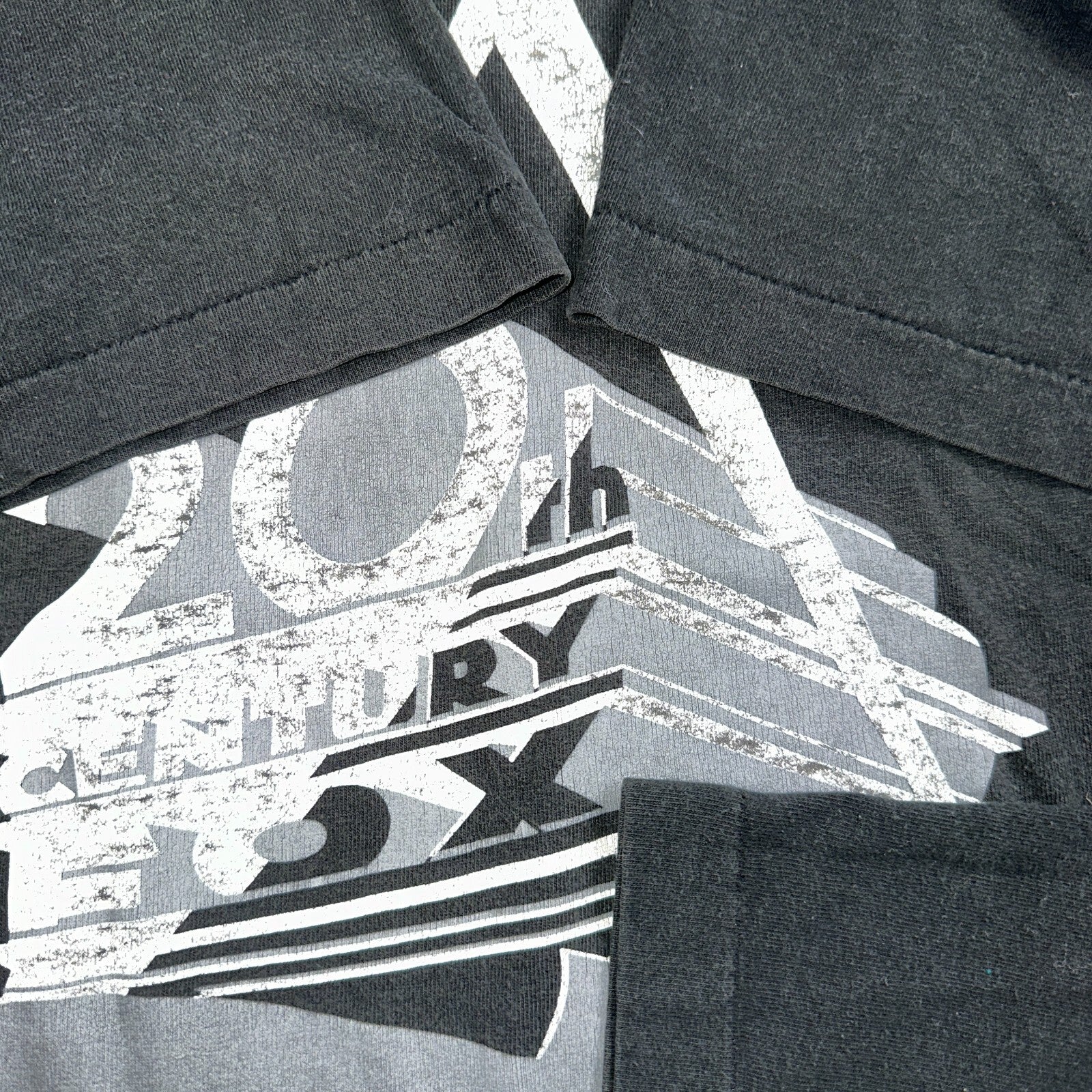 FOX 20th Century Movie Music Promo VTG T Shirt Black Single Stitch 90s FOTL