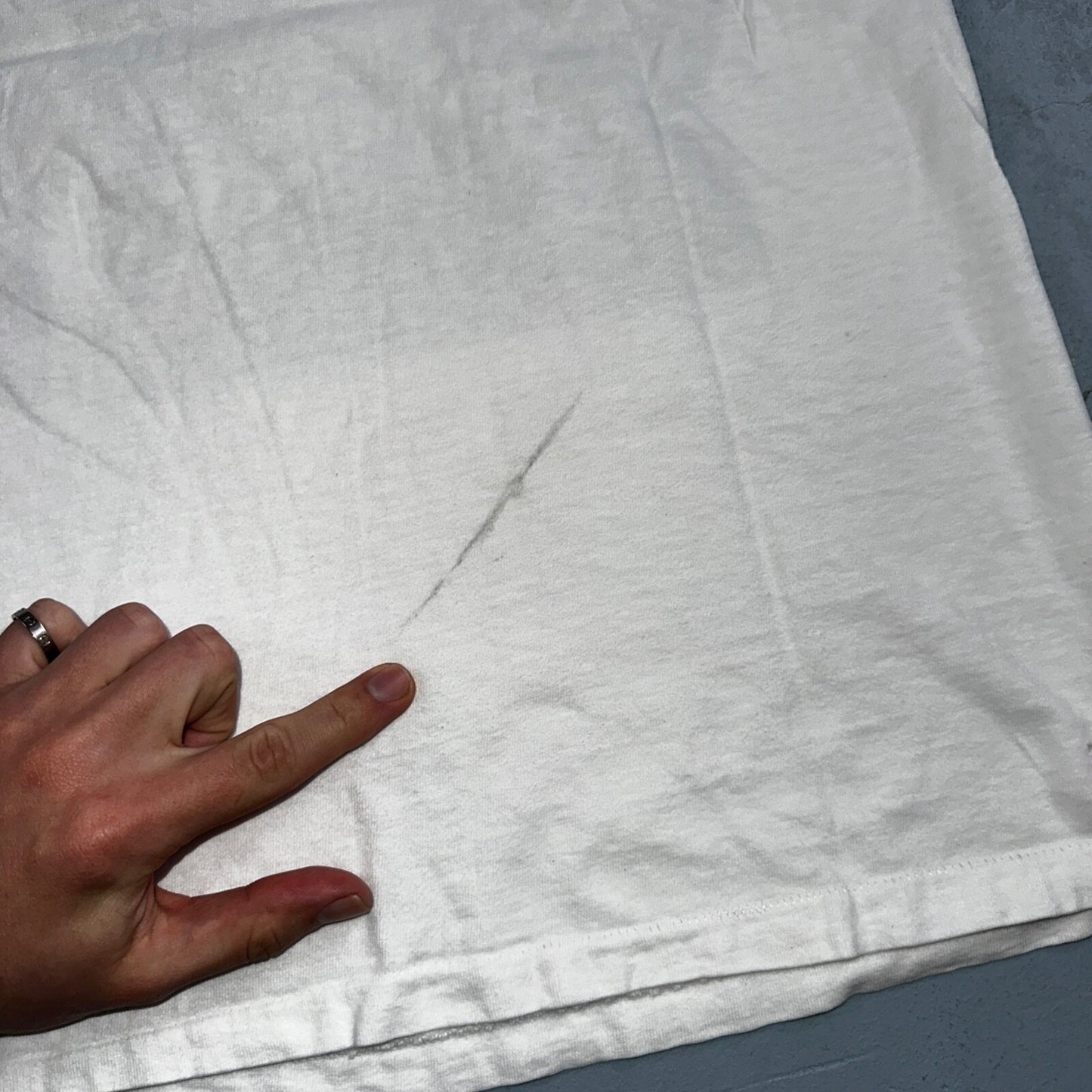 Kenra 80s VTG T Shirt Art Hair Style Salon Shampoo Promo Hanes Beefy Paint XL