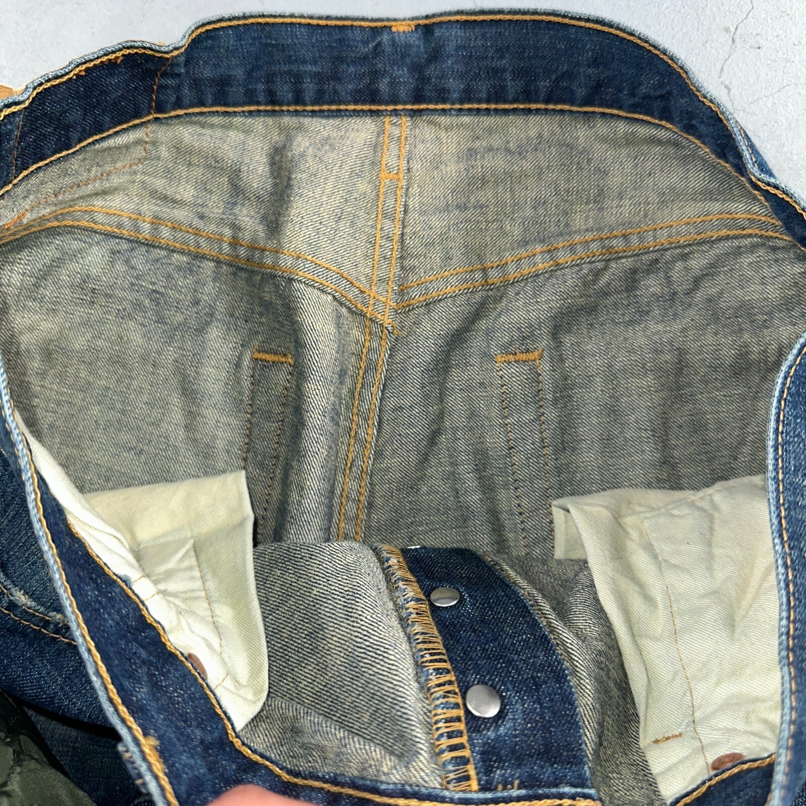 Levis 501 Vintage 90s XX Straight Leg Jeans Y2K Med Wash 34x34 Act 33x34