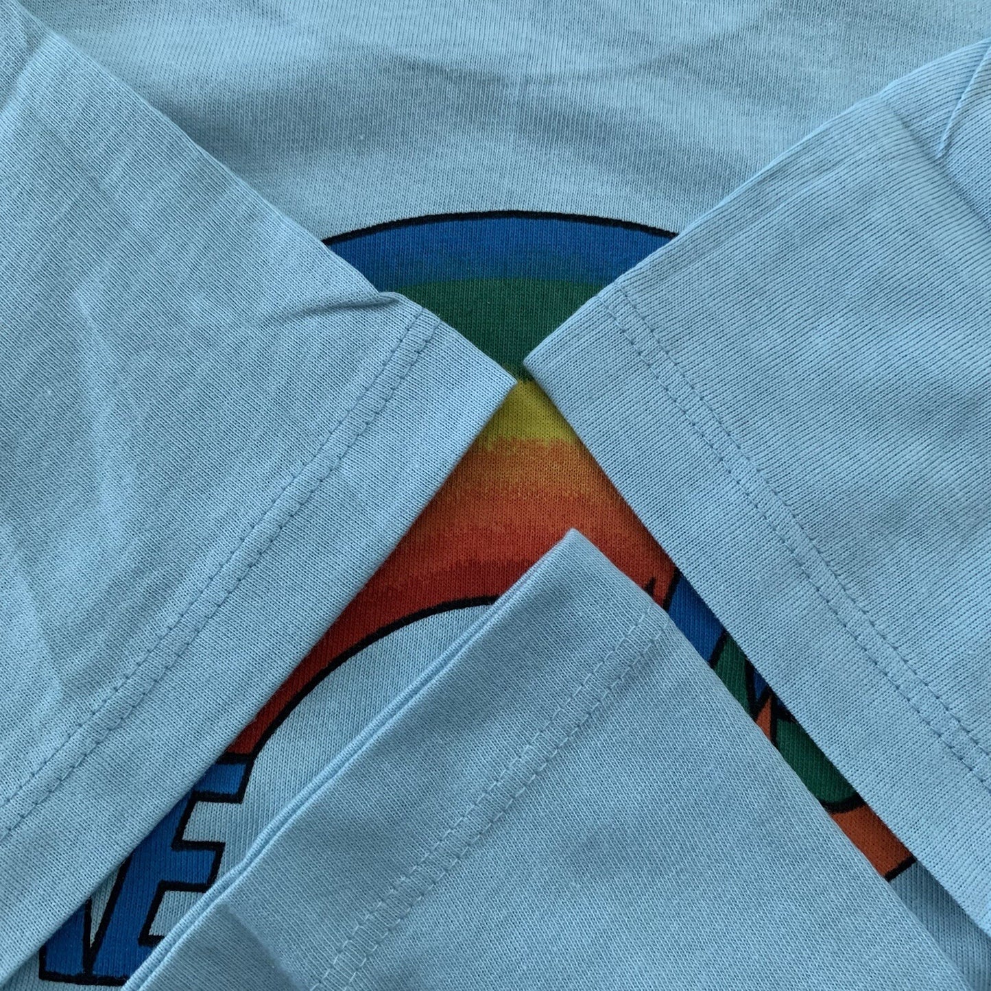 Nike Vintage T Shirt Mens S Rainbow Swoosh Pride Japan Geisha 80s LGBTQ Europe