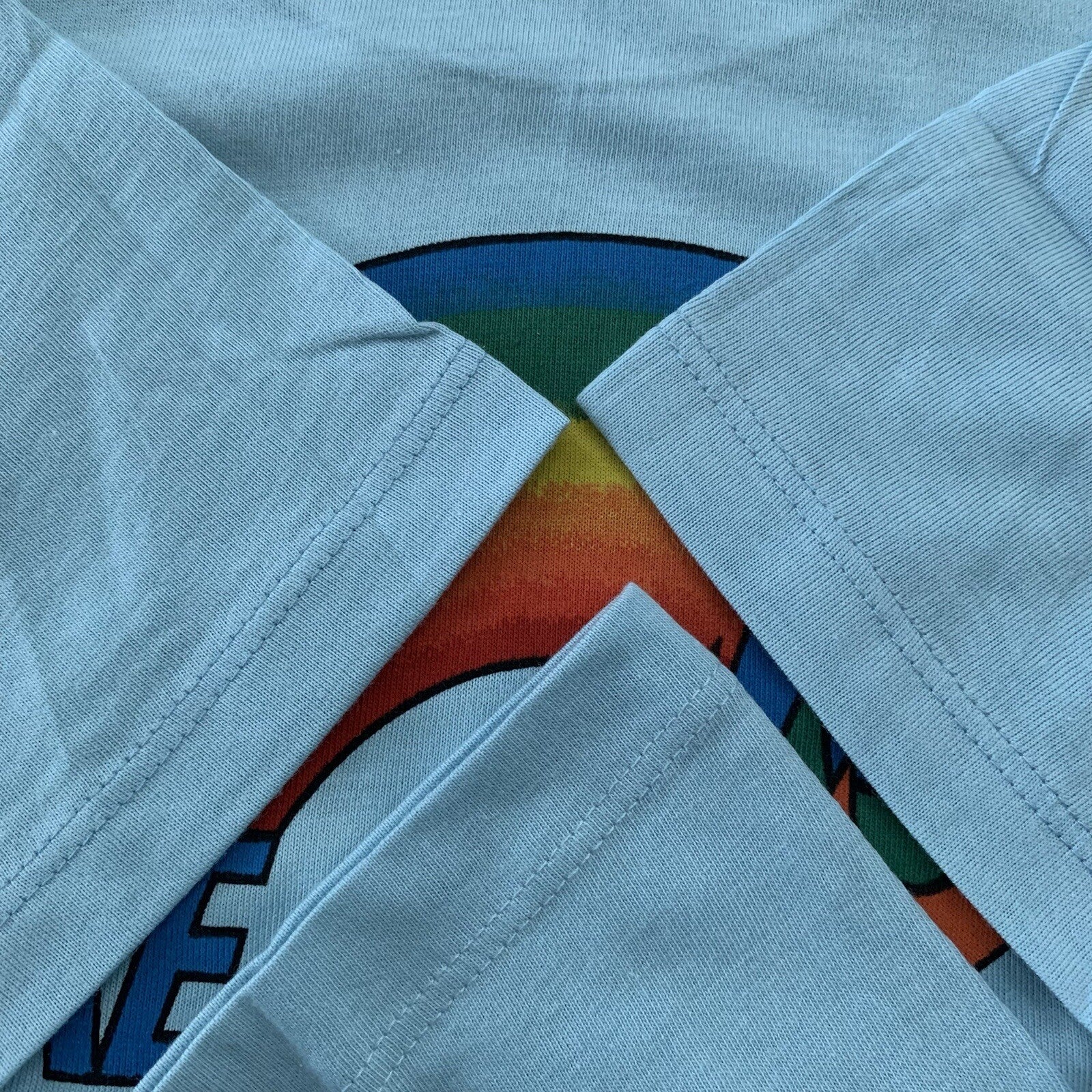 Nike Vintage T Shirt Mens S Rainbow Swoosh Pride Japan Geisha 80s LGBTQ Europe