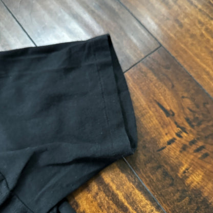 Bald Eagles VTG T Shirt Wildlife Images Hanes USA Single Stitch Black Birds Cool