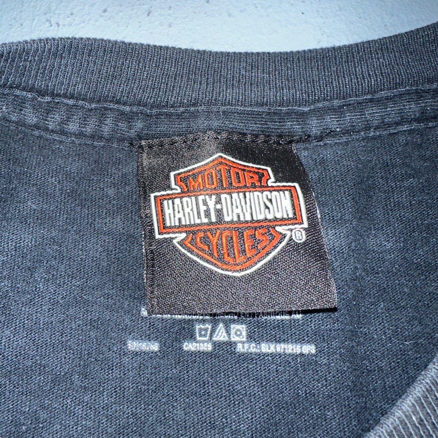 Harley Davidson Milwaukee Bound VTG T Shirt Y2K Black Motorcyle Travel Highway