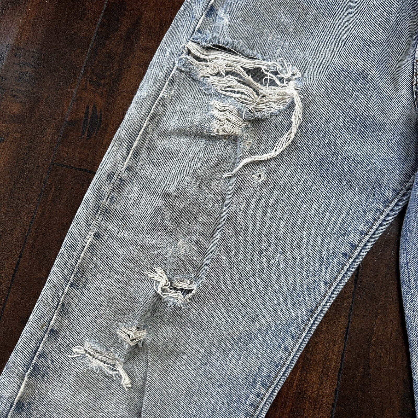 Levis Vintage 80s Redline Selvedge USA 501 XX Jeans 66 70s Light 30x36 Act 27x30