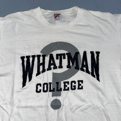 What Man College VTG T Shirt Cover Charge Tab All You Can Drink Funny ? Question
