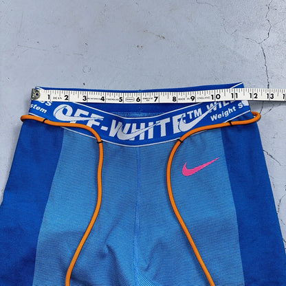 OFF-WHITE  x NIKE Training Leggings Tape Band Sweatpants Small Virgil Abloh Gym