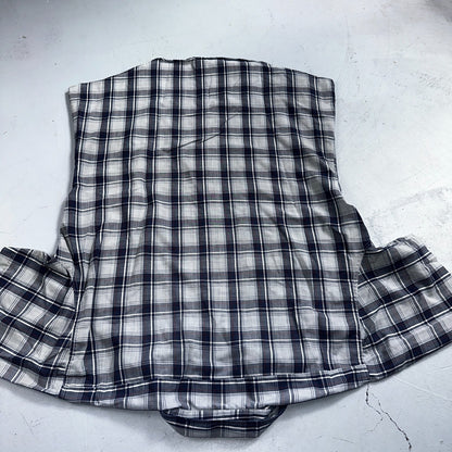 Levis VTG 1980s Pearl Snap Button Shirt Mens L Plaid 80s Cowboy Shirt Korea SS