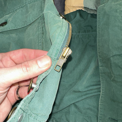 Eddie Bauer VTG Jacket L Full Zip Garden Chore Faded 1980s 80s Rare Coat Hiking