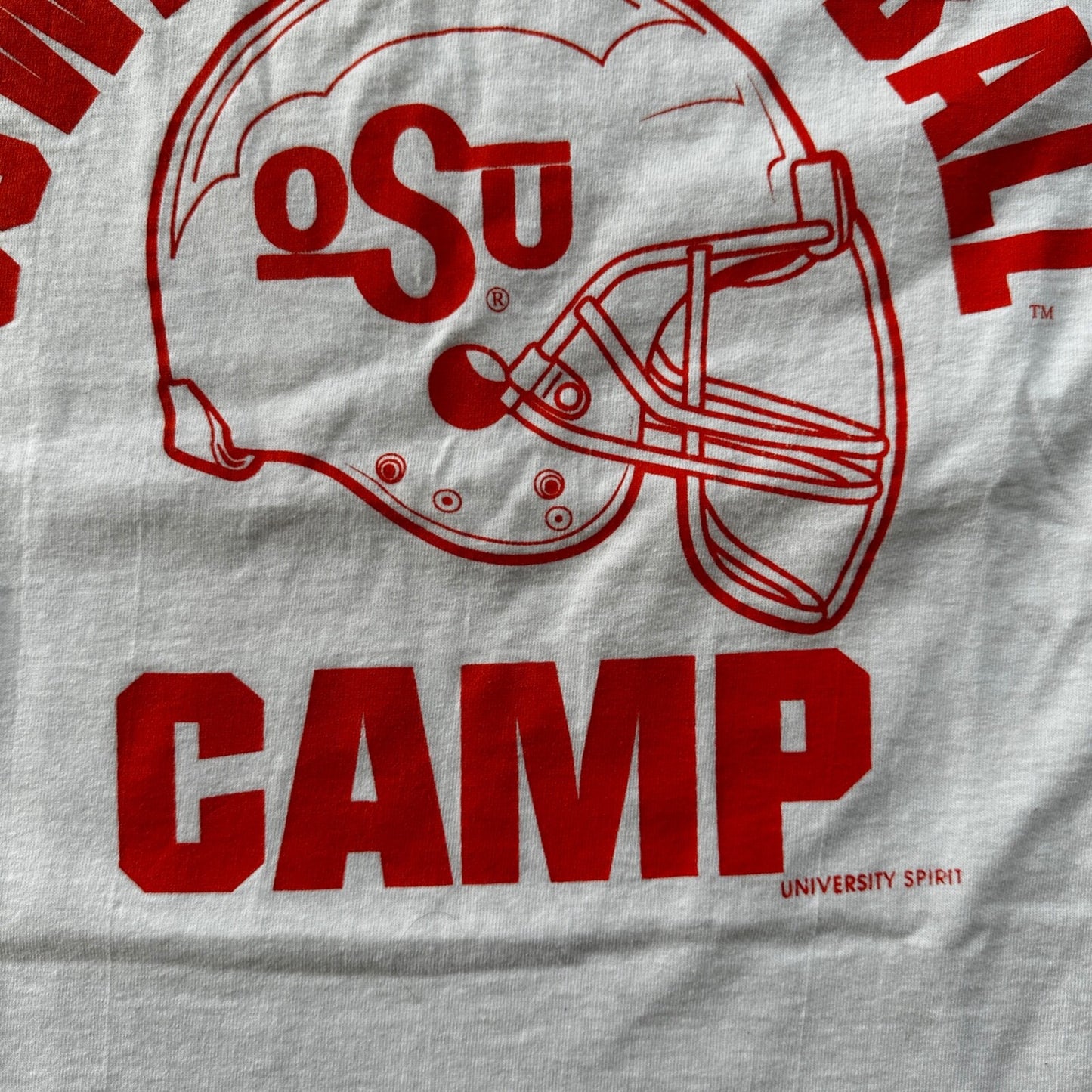 Nike OSU PDX Vintage T Shirt 90s Gray Tag Cowboy Football Rare XL Oklahoma State