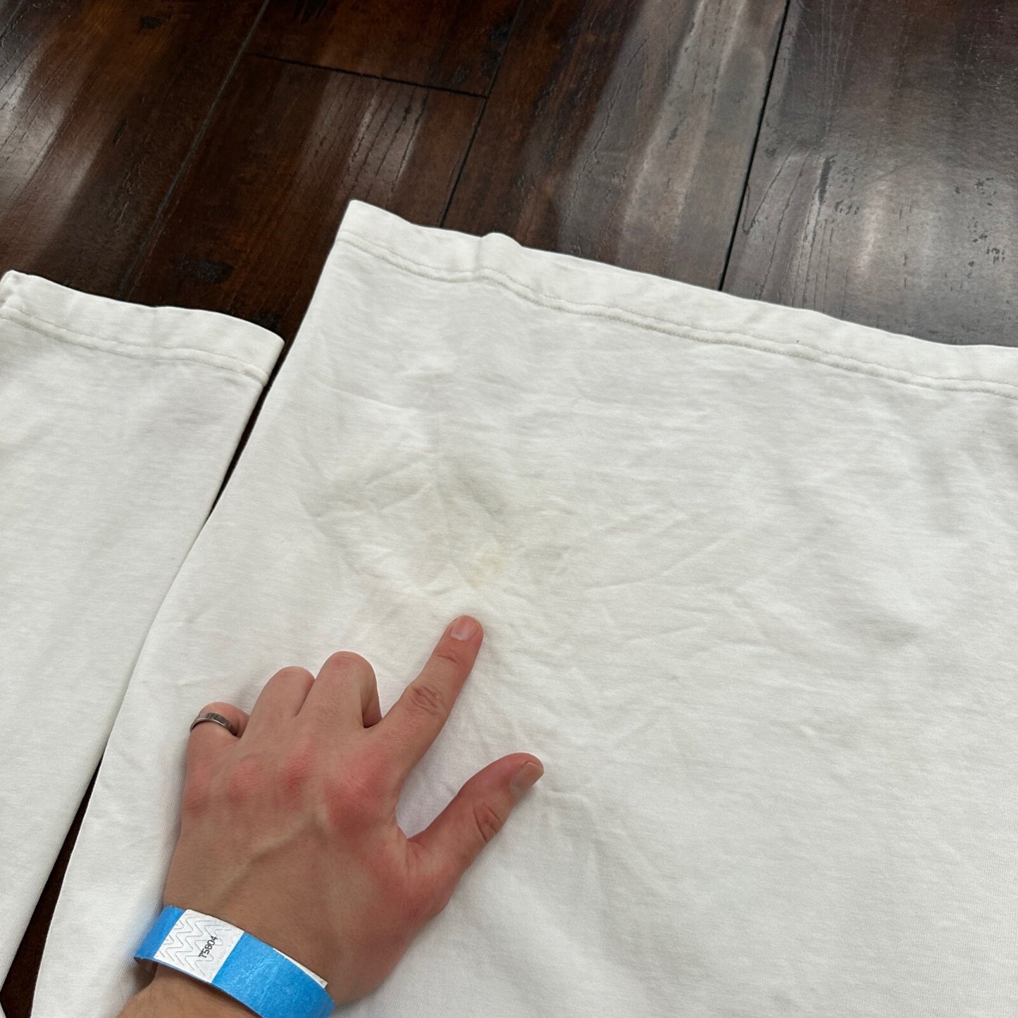 Nautica Classic White Striped Pullover Quarter Zip Sweater Shirt Size XL